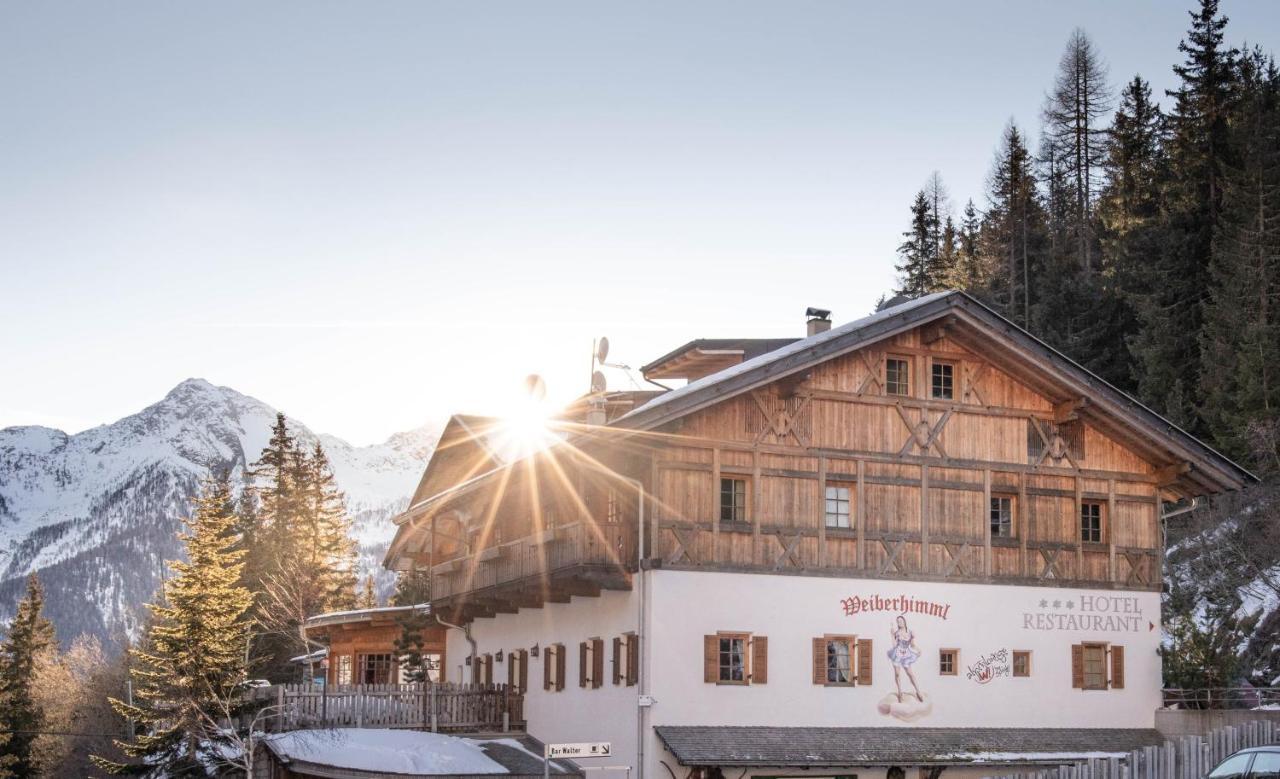 Skihotel Weiberhimmel 울티모 외부 사진